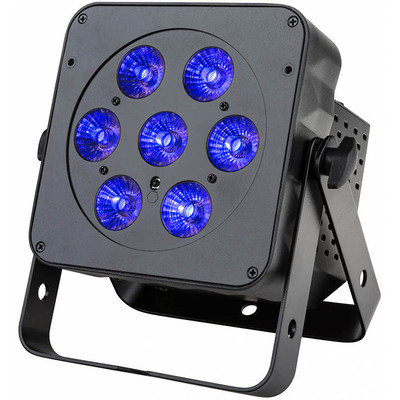 Plano RGBWA & UV LED Par Can - 7 x 12W LEDs